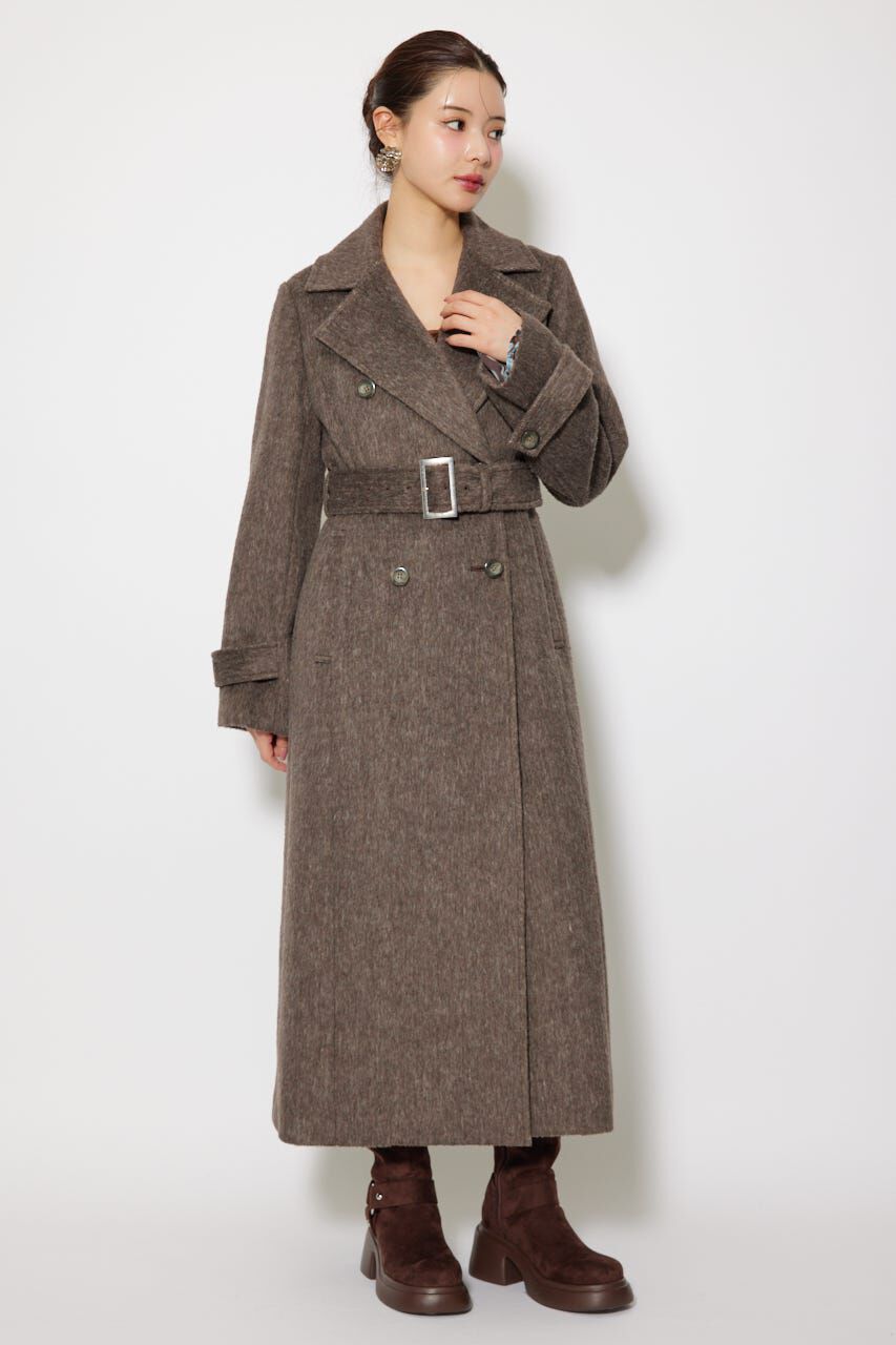 rienda「ダブルカラーシェイプドチェスターコート」|その他|