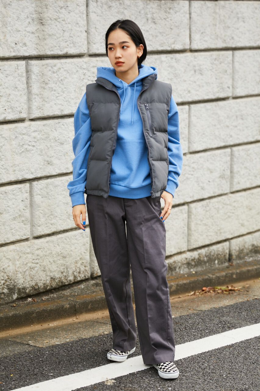 RODEO CROWNS「ナイロン中綿ベスト_M」|ダウンベスト・ベスト|