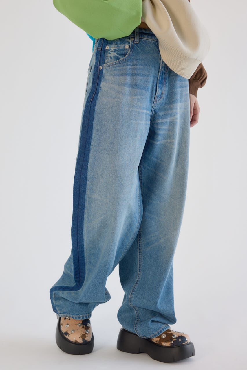 RODEO CROWNS「ワイド ルーズデニム」|デニム|