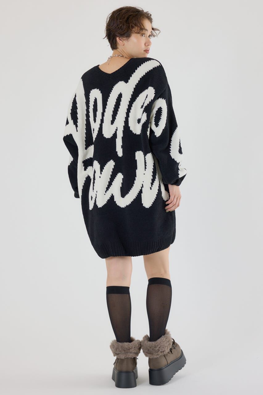 RODEO CROWNS「ロゴ2WAYモールニットワンピース」|ワンピース|