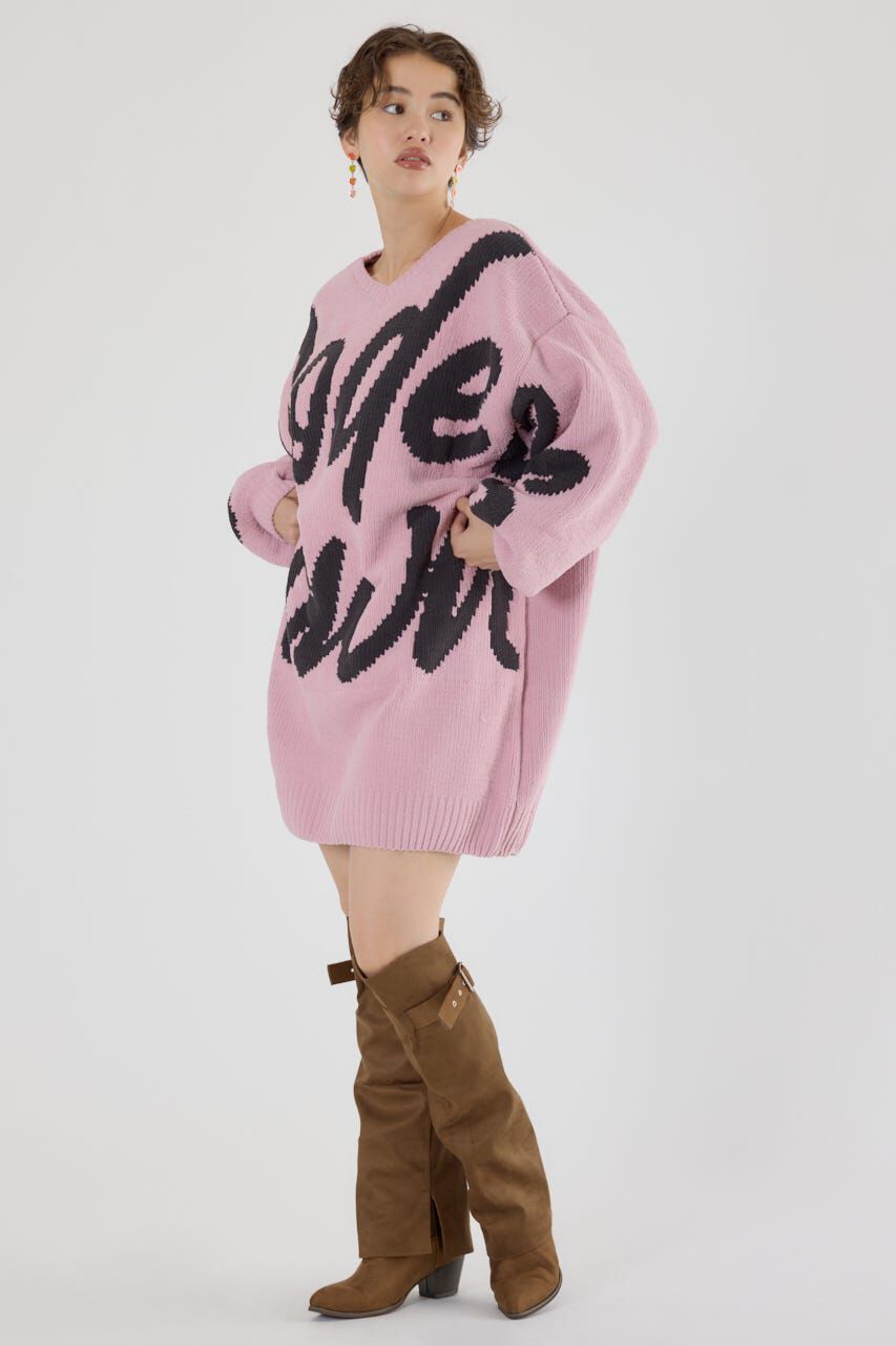 RODEO CROWNS「ロゴ2WAYモールニットワンピース」|ワンピース|