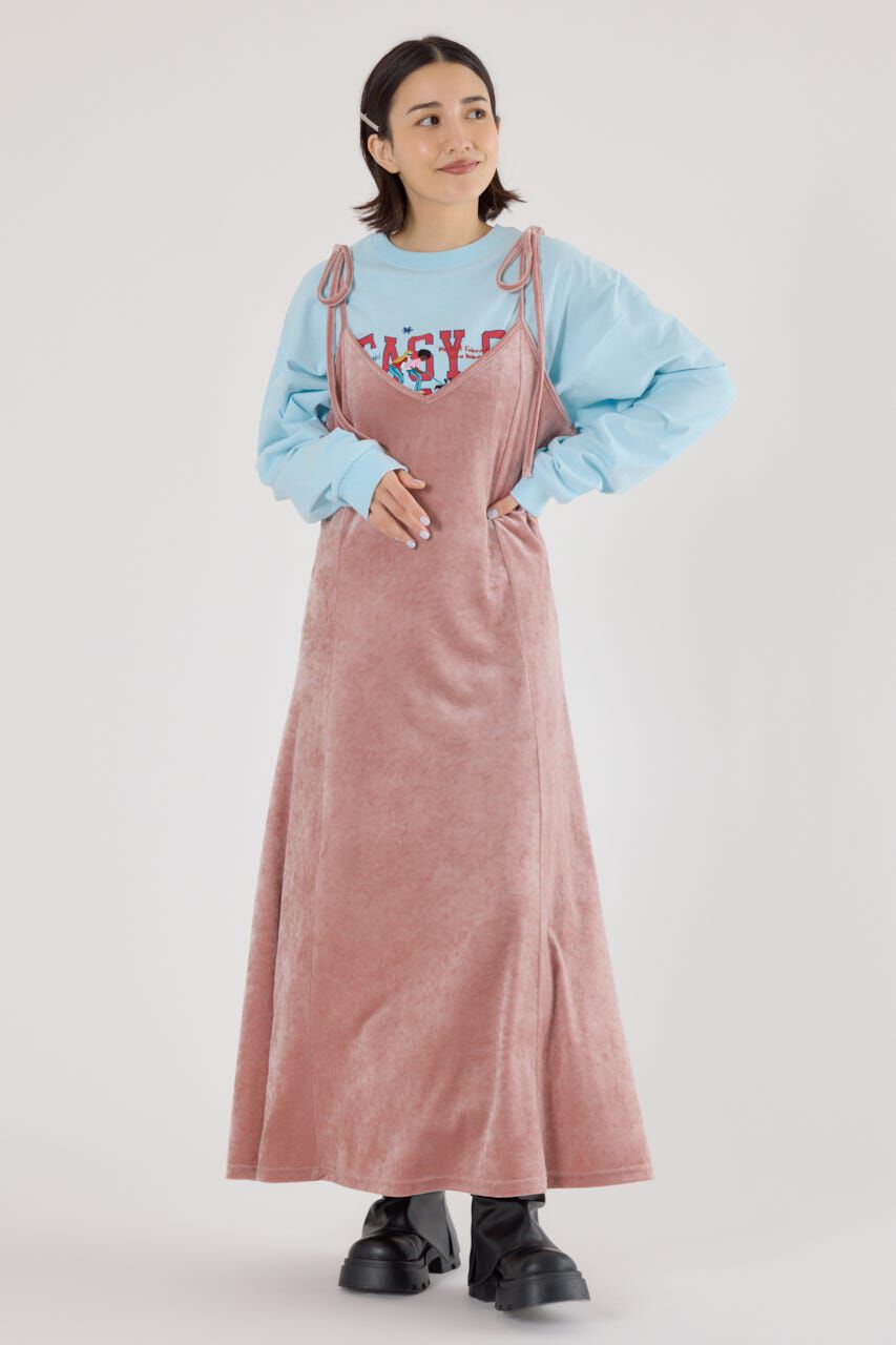 RODEO CROWNS「ベロアキャミワンピース」|ワンピース|