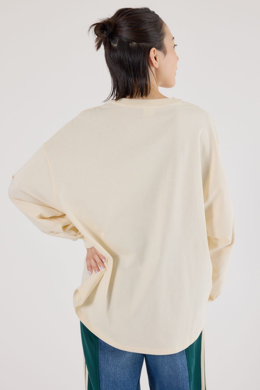 RODEO CROWNS「embroidery collegeロング Tシャツ」|Tシャツ・カットソー|