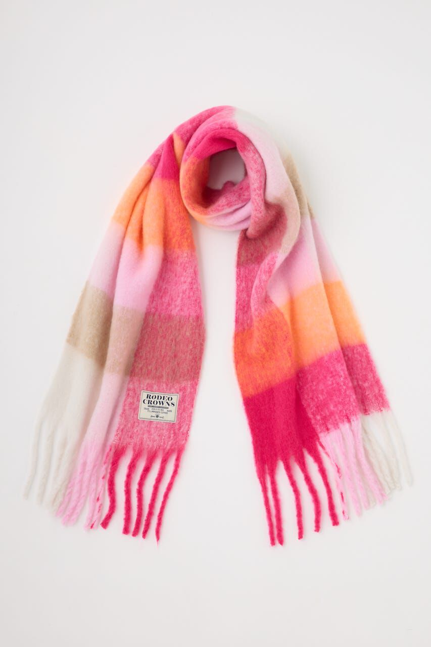 RODEO CROWNS「チェックガラ ボリュームマフラー」|その他|