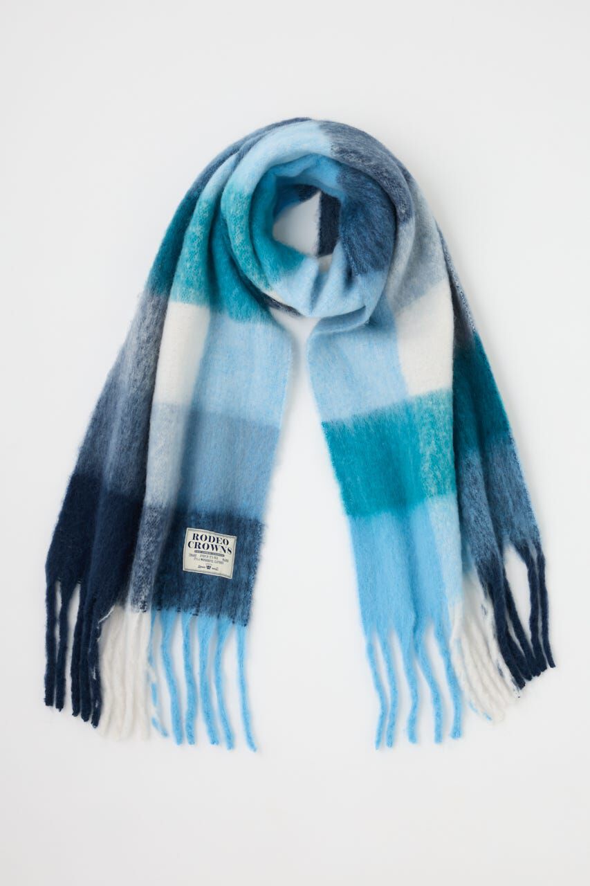 RODEO CROWNS「チェックガラ ボリュームマフラー」|その他|