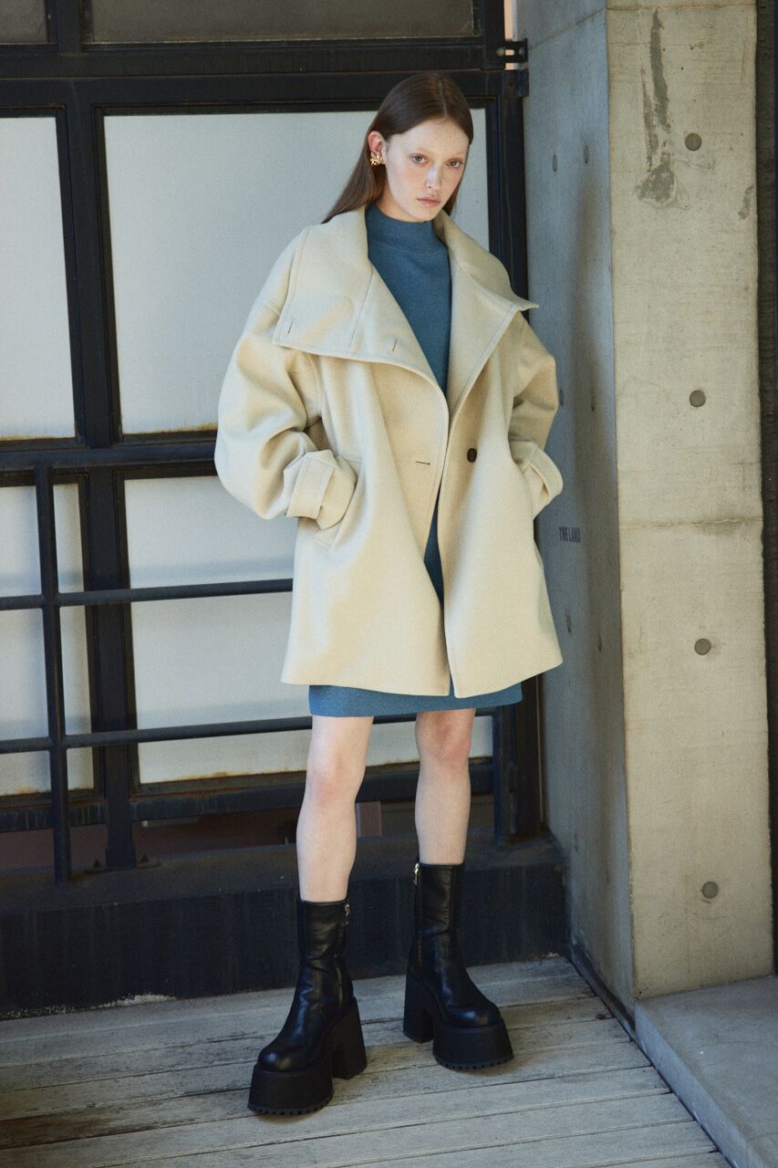 SLY「WIDE STAND N／C SHORT コート」|その他|