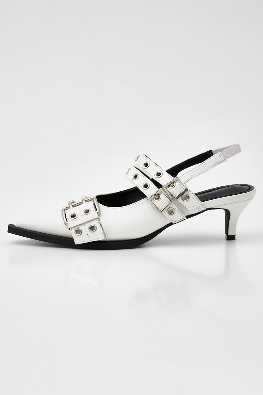 SLY「POINTED TOE BELTED サンダル」|サンダル|