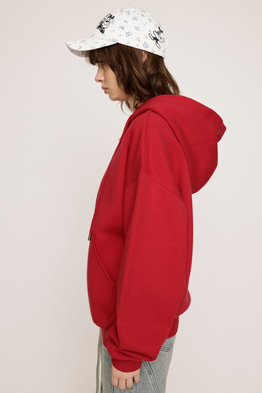 SLY「OVER KNIT HOODIE」|パーカー|