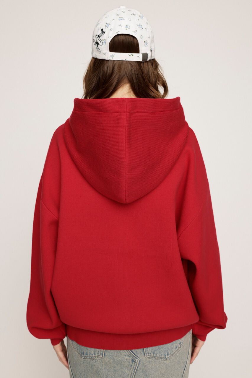SLY「OVER KNIT HOODIE」|パーカー|