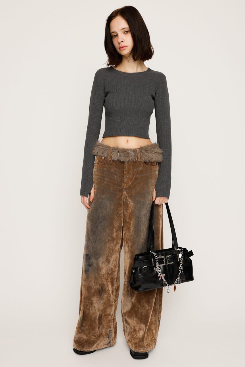 SLY「BASIC HG RIB トップス」|ニット・セーター|