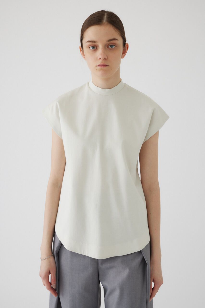 RIM.ARK 「Mannish nosleeve cut tops」|Tシャツ・カットソー|