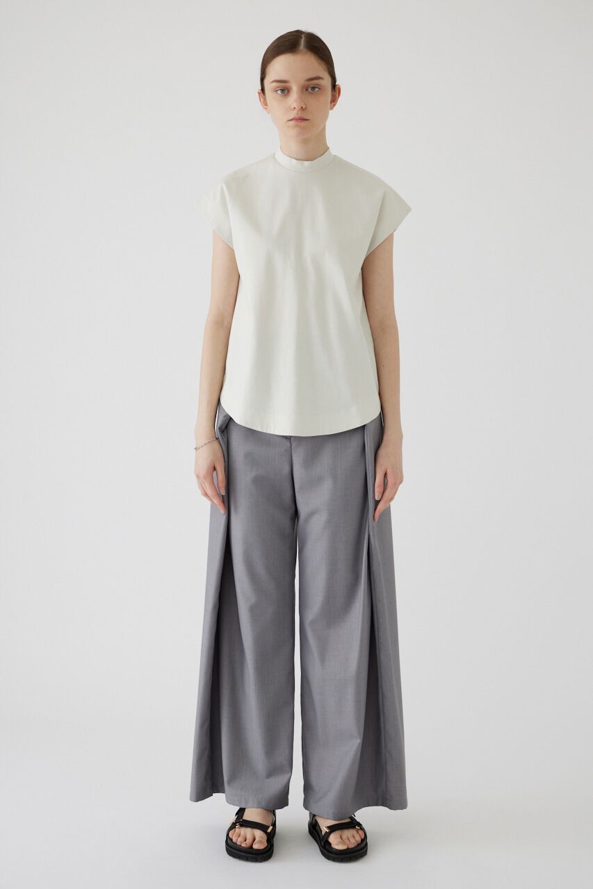 RIM.ARK 「Mannish nosleeve cut tops」|Tシャツ・カットソー|