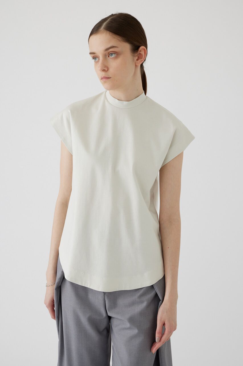 RIM.ARK 「Mannish nosleeve cut tops」|Tシャツ・カットソー|