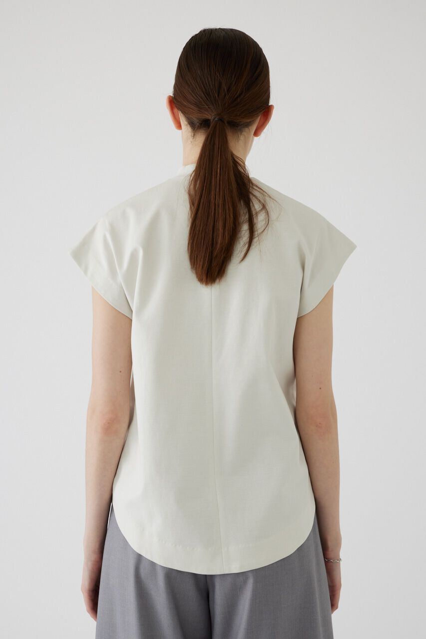 RIM.ARK 「Mannish nosleeve cut tops」|Tシャツ・カットソー|