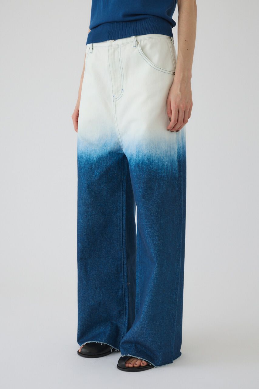 RIM.ARK 「Gradation denim PT」|デニム|