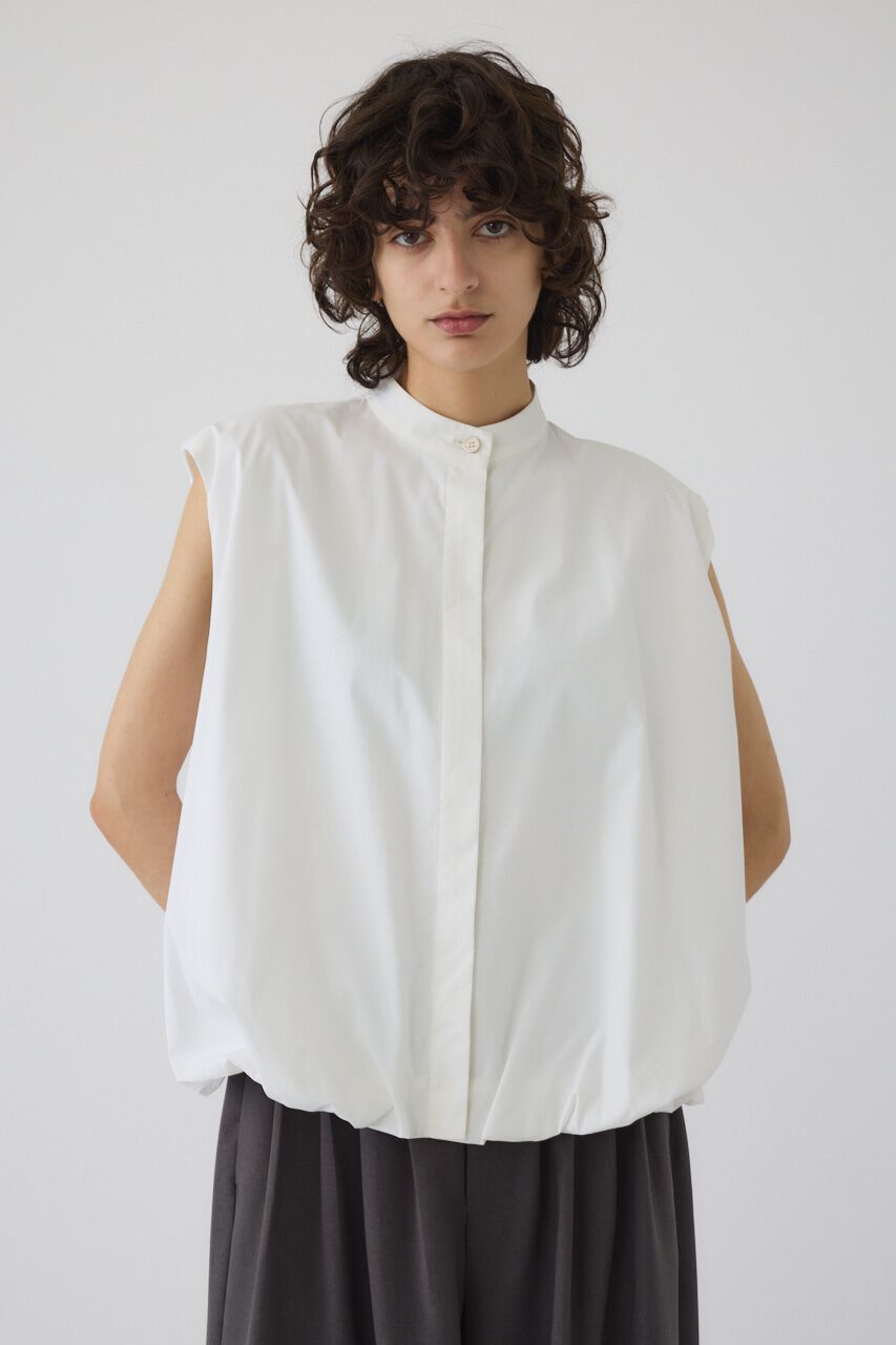 RIM.ARK 「Tuck balloon box SH」|シャツ・ブラウス|