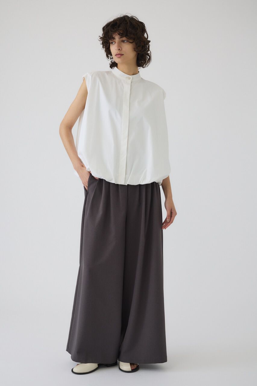 RIM.ARK 「Tuck balloon box SH」|シャツ・ブラウス|