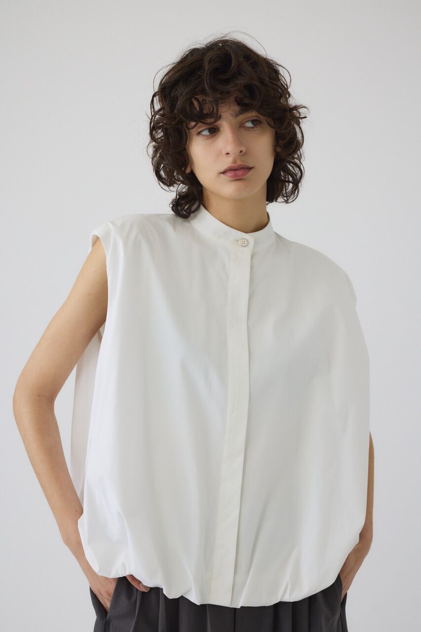 RIM.ARK 「Tuck balloon box SH」|シャツ・ブラウス|