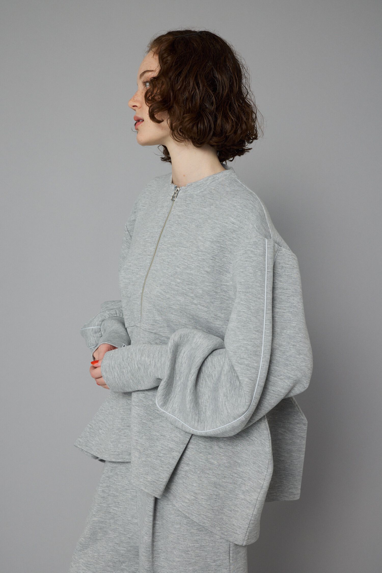 HeRIN.CYE「Feels zip up blouson」|ブルゾン・スタジャン|