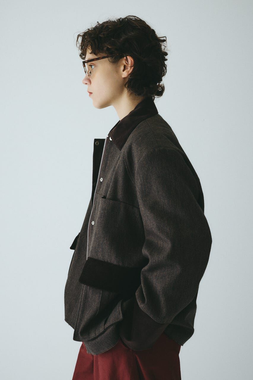 HeRIN.CYE「Herringbone loose jacket」|その他|