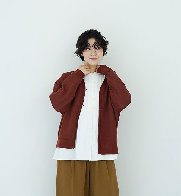 オオカミとフクロウ「オオカミとハリネズミの古時計」|カーディガン|レンガ