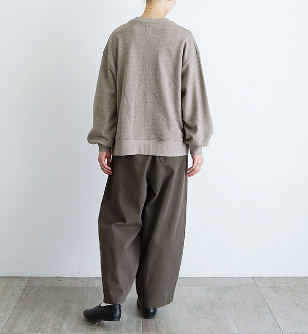 休日と詩「スローモーニングスウェット」|スウェット・ジャージ|