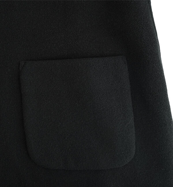 オオカミとフクロウ「オオカミとシロクマのヴィーカ&ldquo;ロングメルトン&rdquo;」|ノーカラーコート|