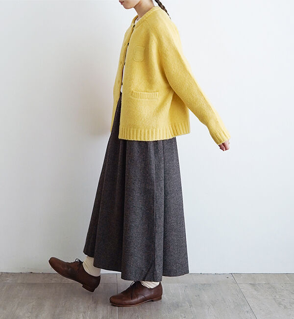 休日と詩「休日のスモールポケットカーディガン」|カーディガン|