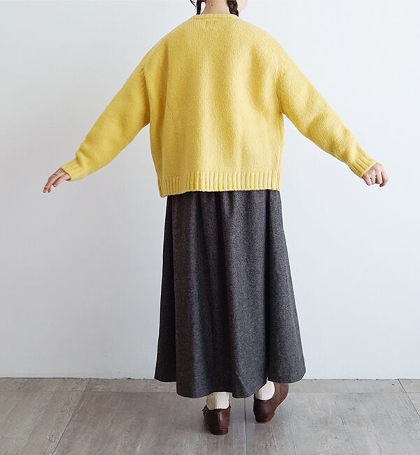 休日と詩「休日のスモールポケットカーディガン」|カーディガン|