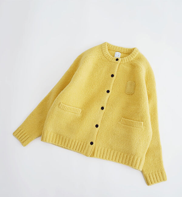 休日と詩「休日のスモールポケットカーディガン」|カーディガン|