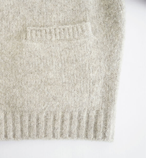 休日と詩「休日のスモールポケットカーディガン」|カーディガン|