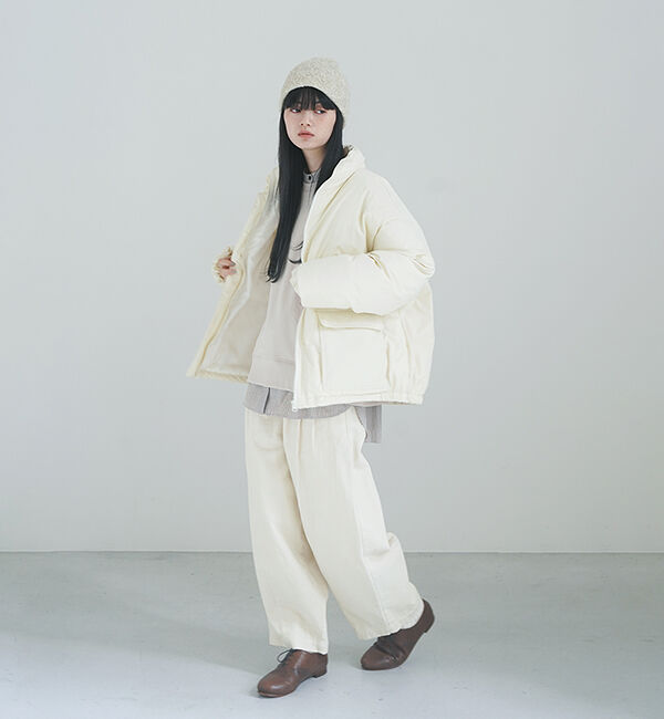 休日と詩「休日のダウンコート」|ダウン|