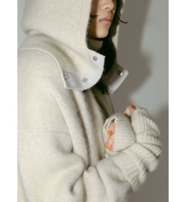 ELENDEEK「CN RACCOON MIX WCD」|カーディガン|