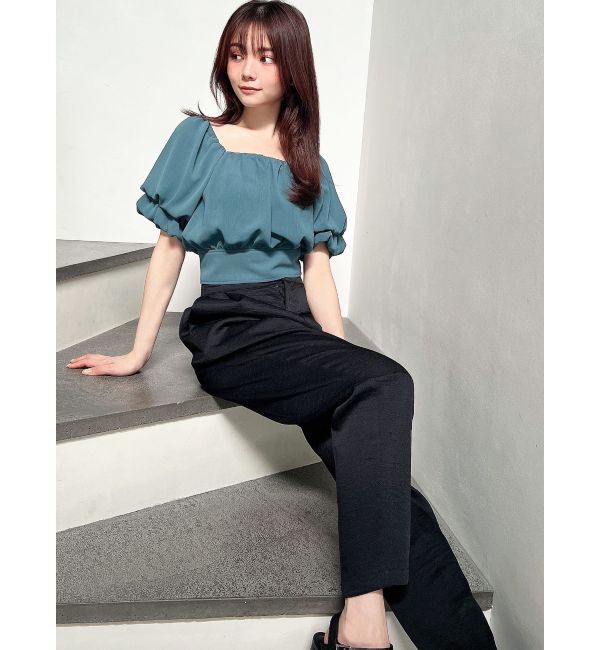 RESEXXY「クレープテーパードパンツ【セットアップ着用可能】」|その他|