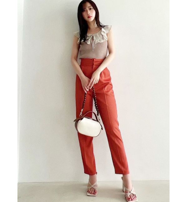 RESEXXY「クレープテーパードパンツ【セットアップ着用可能】」|その他|