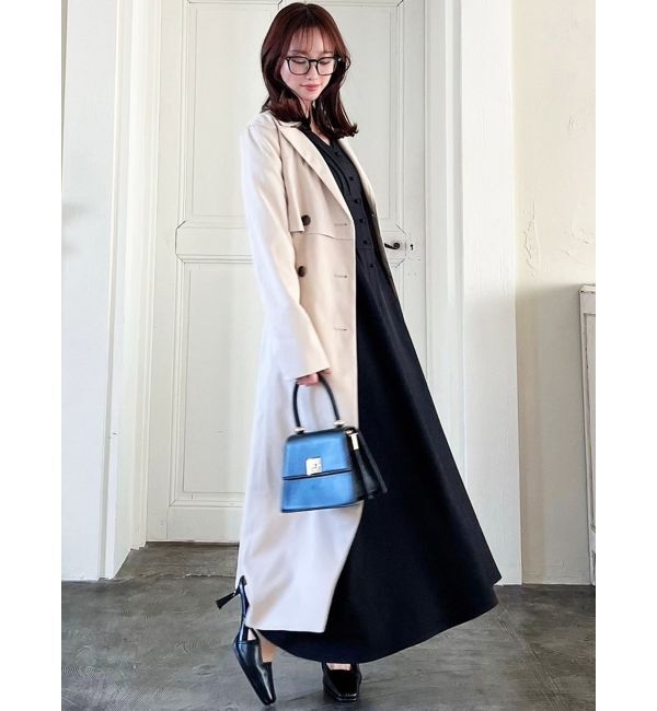 RESEXXY「レイヤードフレアトレンチコート」|トレンチコート|