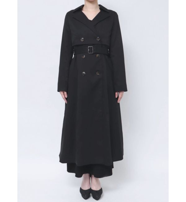 RESEXXY「レイヤードフレアトレンチコート」|トレンチコート|