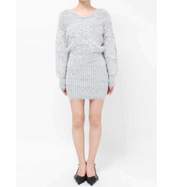 RESEXXY「シャギーニットワンピース」|ワンピース|
