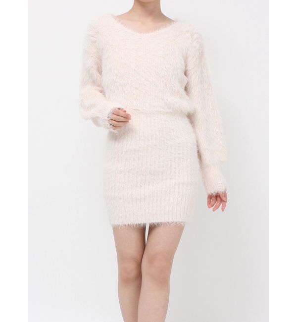 RESEXXY「シャギーニットワンピース」|ワンピース|