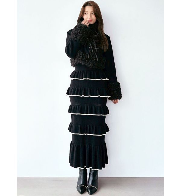 RESEXXY「ポイントフェイクファーブルゾン」|ブルゾン・スタジャン|