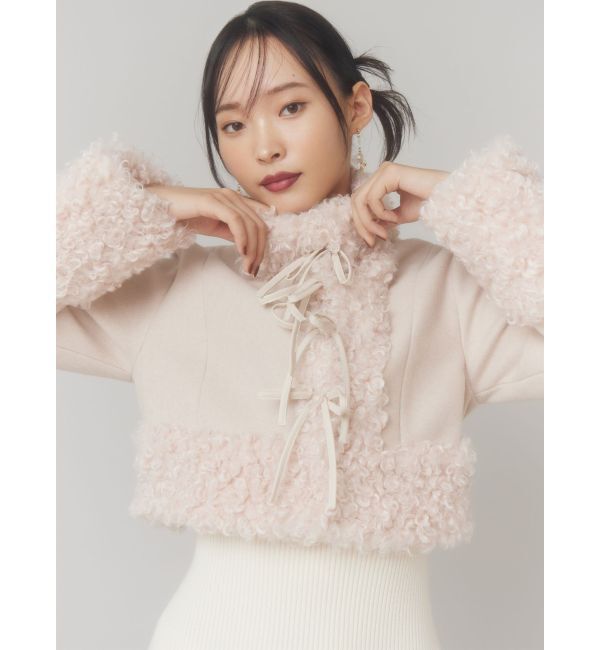 RESEXXY「ポイントフェイクファーブルゾン」|ブルゾン・スタジャン|