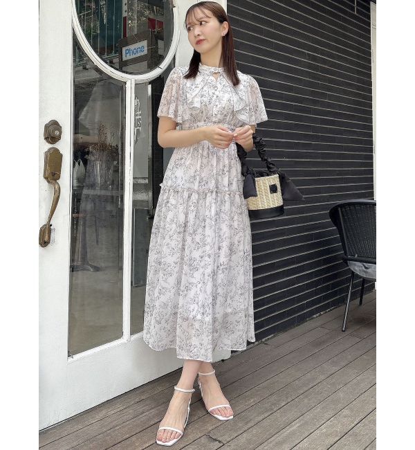 dazzlin「【復刻】Watercolorflowerワンピース」|ワンピース|