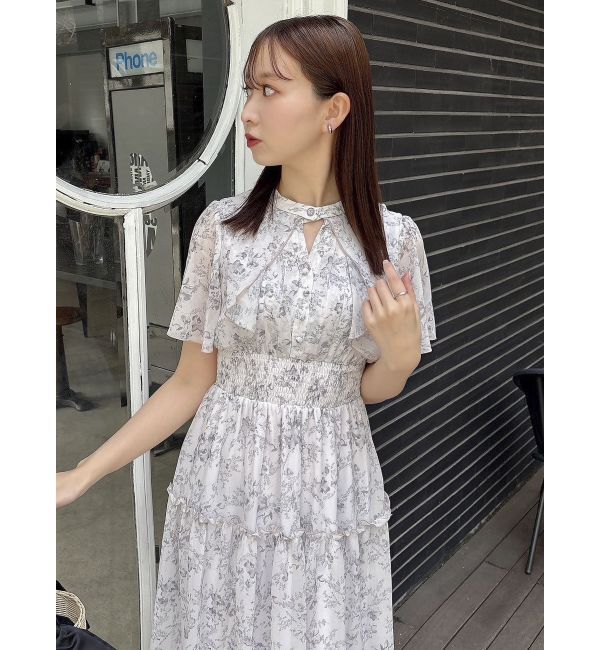 dazzlin「【復刻】Watercolorflowerワンピース」|ワンピース|