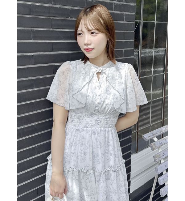 dazzlin「【復刻】Watercolorflowerワンピース」|ワンピース|