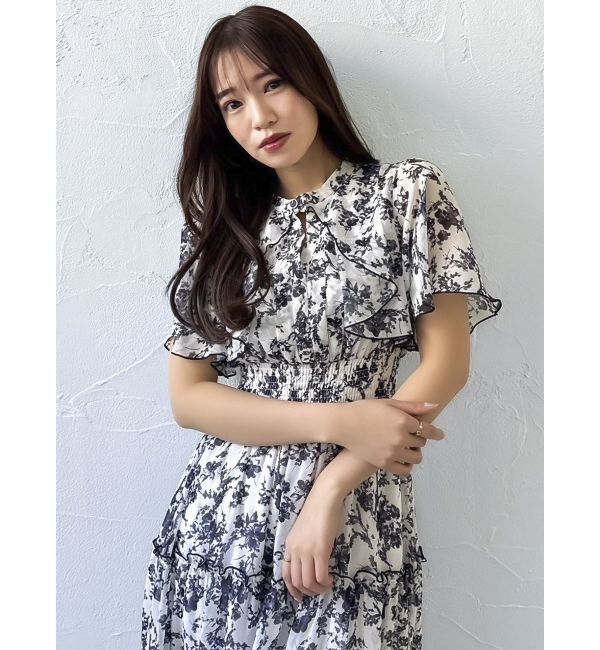 dazzlin「【復刻】Watercolorflowerワンピース」|ワンピース|