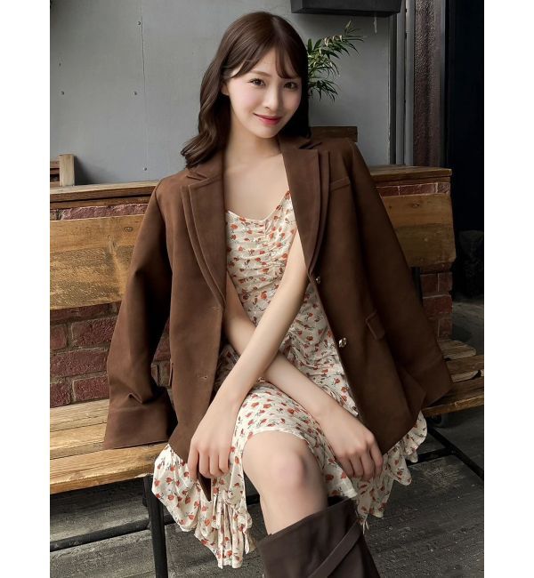 dazzlin「ギャザーリボンミニワンピース」|ワンピース|