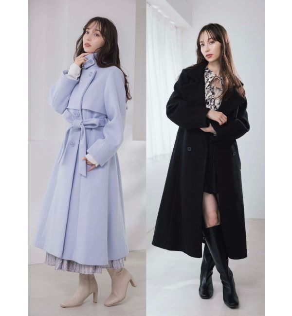 dazzlin「2WAYカラーレディコート」|トレンチコート|