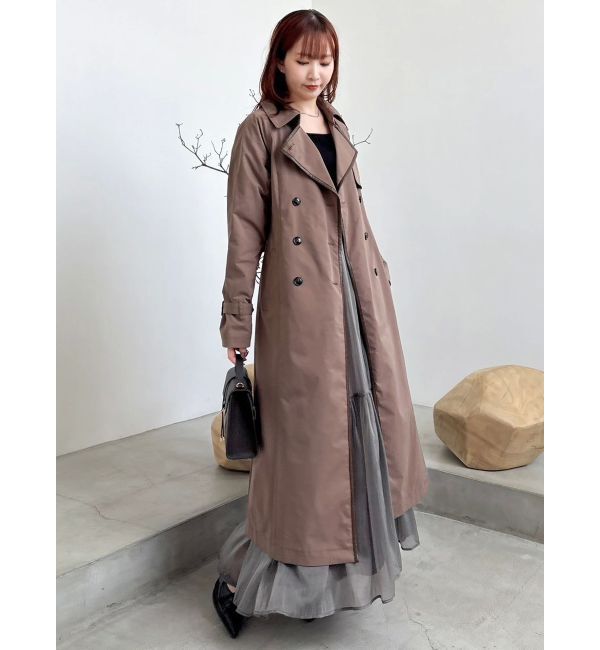 dazzlin「【藤井サチコラボ】ケープ付2WAYトレンチコート」|トレンチコート|