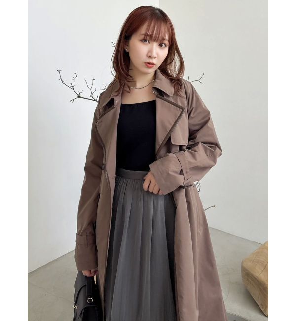 dazzlin「【藤井サチコラボ】ケープ付2WAYトレンチコート」|トレンチコート|