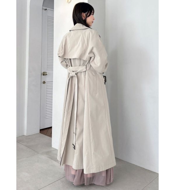 dazzlin「【藤井サチコラボ】ケープ付2WAYトレンチコート」|トレンチコート|